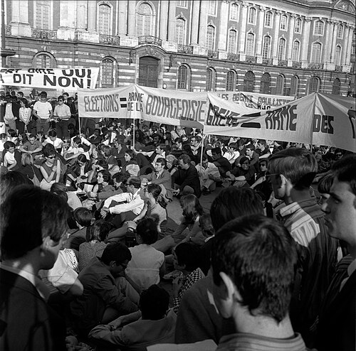 May 1968 protests in France
